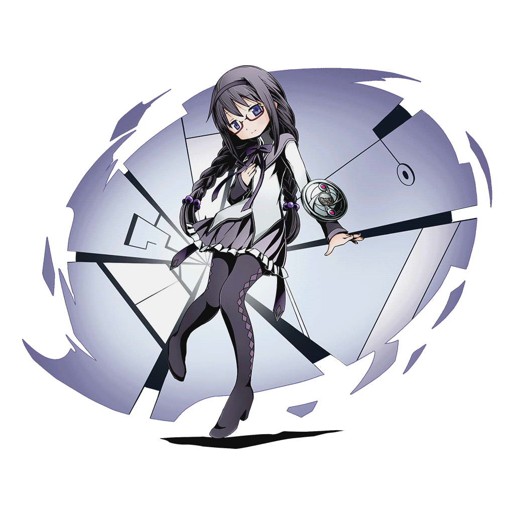 魔法少女・ほむら：眼鏡